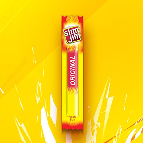 Slim Jim Snack Sized Smoked Meat Stick Pantry Pack Original Keto Friendly .44 Oz Pack of 100 - Thumbnail 5