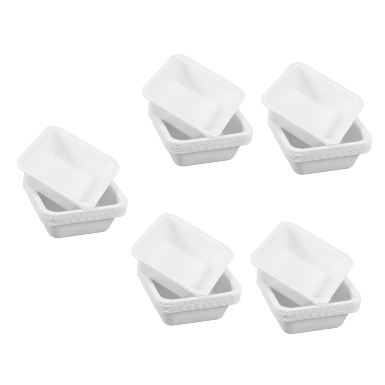 Anneome 100pezzi Weighing Dish Weighing Trays for Accurate Lab Measurements Sample Containers