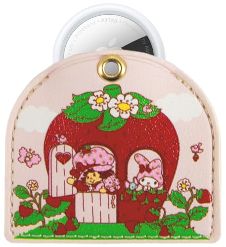 Image of Sonix Keychain Case Compatible with Apple AirTag (My Melody x Strawberry Shortcake)
