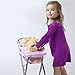 Manhattan Toy Baby Stella Blissful Blooms High Chair First Baby Doll Play Set for 12