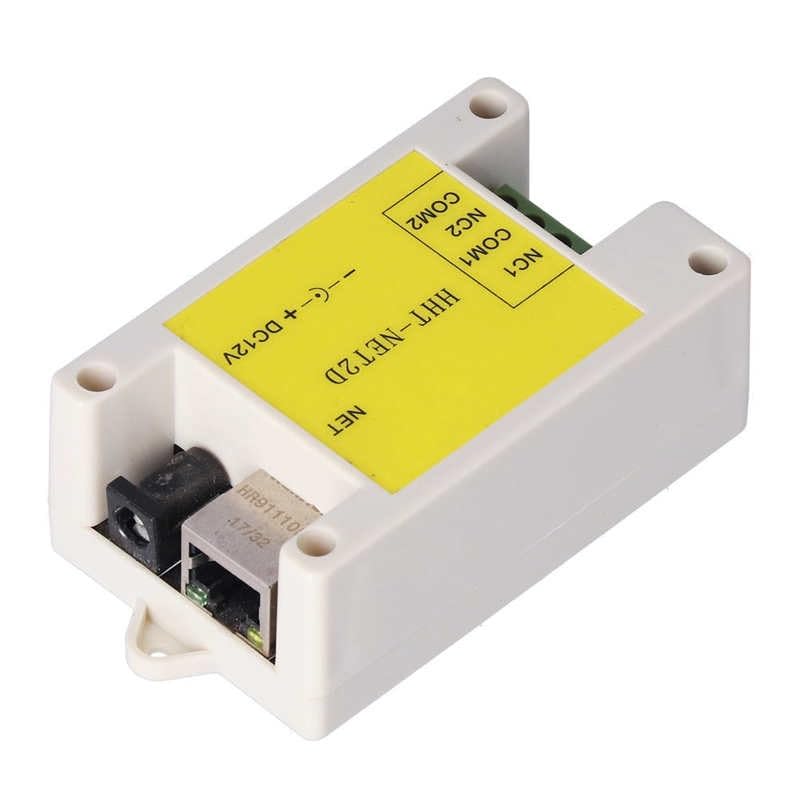 Modulo relè di rete IP HHT-NET2D versione aggiornata Modulo di controllo remoto watchdog Internet a 2 canali