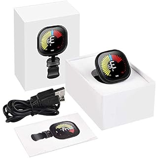 Accordeur rechargeable à clip avec écran couleur LCD, pour guitare ukulélé, violon, modes d’accordage chromatique pour… - Les Beatles, Paul McCartney, John Lennon, RIngo Starr, George Harrison Accordeur rechargeable à clip avec écran couleur LCD, pour guitare ukulélé, violon, modes d'accordage chromatique pour… – Image 7
