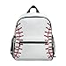 AUUXVA Abstract Baseball Sport Ball Pattern Kids Toddler Backpack for Men Women, Preschool Shoulder Bag School Bookbag Backpack for Boy Girls Student Baby Diaper Bag Nursery Bag