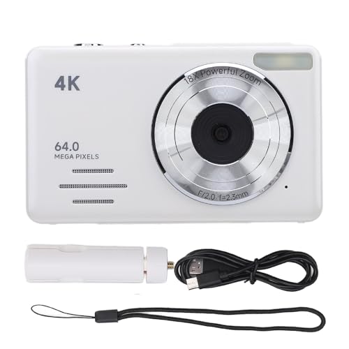 Cámara digital compacta 4K 64MP Acouto con zoom 18X miniatura 6