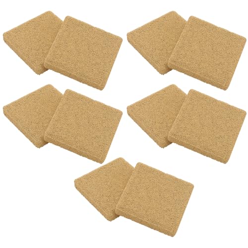 FIXOSHEE 10 pièces Plateau de Culture Corail Base Reproduction Support Aquarium Accessoires Élevage Poissons Safe Matériel Reef Compatible