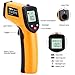 Digital Infrared Thermometer Tool Gun with Adjustable Emissivity Non-Contact Laser Temperature Gun with Max/Min Measure for Kitchen Cooking Industry Automobile -58°F ~ 752°F