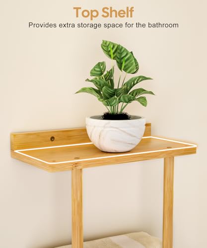 Cozivolife CL025 Towel Rack Bamboo For Bathroom thumb #4