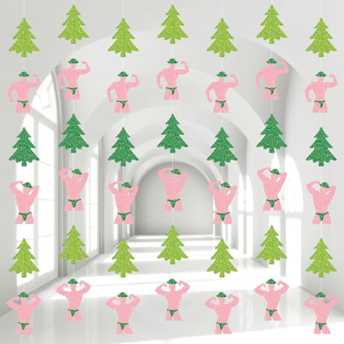 Gueevin 7 Pcs Camp Bachelorette Garlands Party Decorations Camping Banners