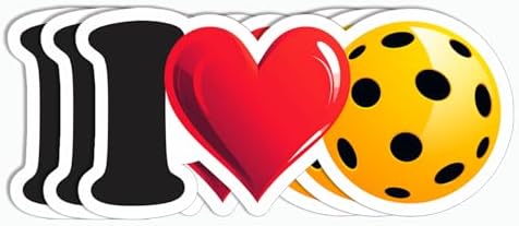 3Pcs - Pickleball Sticker - Sport Lovers Sticker - Hard Hat - Tumbler - Water Bottle - Phone - Laptop - Kindle - Scrapbook image 5