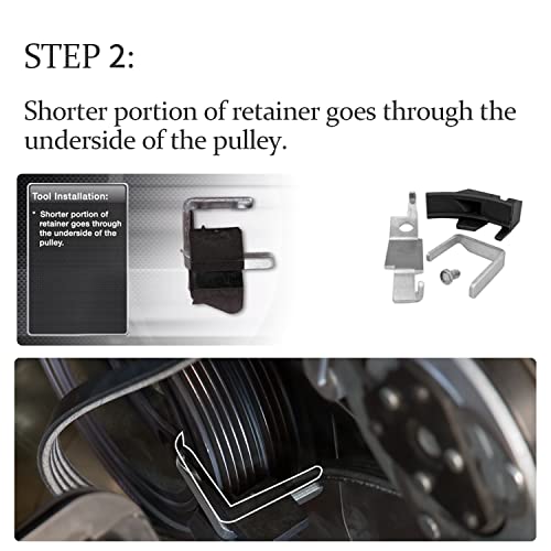 Mekar 91031 Stretch Belt Installation Engine Tool Fit for Subaru 2.5L Engines