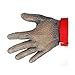 Produktbild Schnittfeste Handschuhe Cut Resistant Handschuhe 304 Edelstahldraht Sicherheitsarbeiten Handschuhe, for Küchenschlächter Fleischglasverarbeitung Handschuhe, 6 Größen (Size : 1 Piece/XXL)