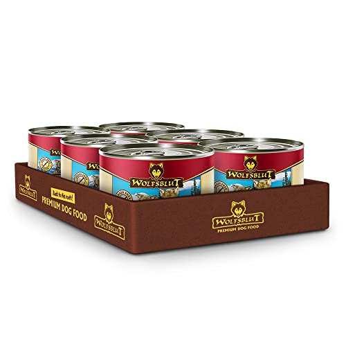 Wolfsblut - Blue Mountain Puppy - 6 x 200 g - Wildfleisch - Nassfutter - Hundefutter - Getreidefrei