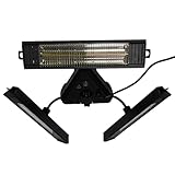 AZ Patio Heaters Infrared Parasol Heater with Remote Control