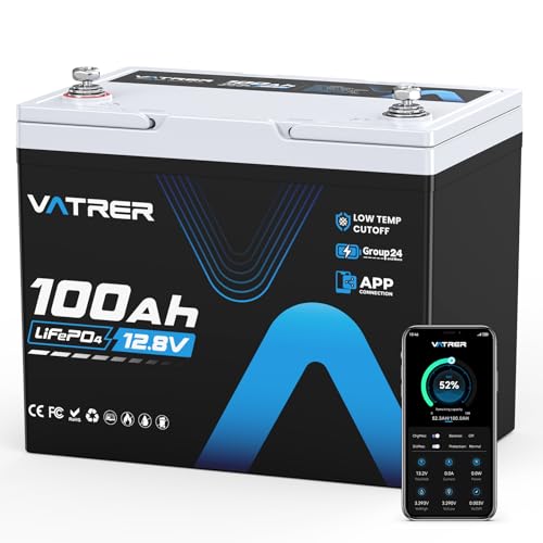 12V 100Ah Lithium Deep Cycle Battery