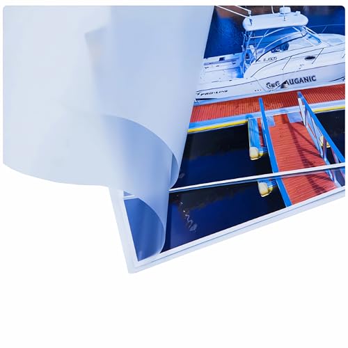 L37 Lot de 100 pochettes de plastification 110 x 160 mm 2 x 80 microns brillantes - Idéal pour photos 10x15 cm - Pochettes de plastification de haute qualité pour une protection parfaite et des