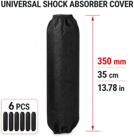 Motorcycle Rear Shock Absorber Suspension Protector Covers ATV Shock Covers - 1