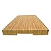 BambooMN Jenn Air Bamboo Range Burner Cover/Cutting Board, New Vertical Cut, Large (20.5