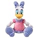 Disney Store Official Daisy Duck Medium Soft Toy for Kids, Cuddly Character with Fuzzy Texture and Embroidered Details in Pink and Purple Dress, Disney Plushy Suitable for All Ages.