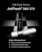 Transcend JetFlash 370 64GB USB-Stick (nur 8,5g) weiß – Ansicht 2