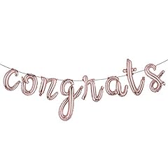 L Congrats Rose Gold