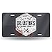 Produktbild Buyshop Dr Lecters Gourmet Dining Hannibal Nummernschild Vanity Tag Auto Schild Aluminium Neuheit für Männer/Frauen 15,2 x 30,5 cm 4 Löcher Anti-Diebstahl Modell