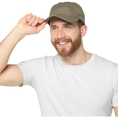 Thingimijigs Lightweight Folding Baseball Cap - Khaki Cover