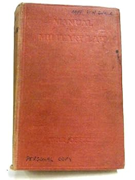 Hardcover Manual of Military Law. 1929 Book