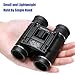 40x22 Compact Small Binoculars for Adults and Kids, Lightweight Pocket Binoculars for Bird Watching, Travel, Concerts, Sports, Camping and Hiking with Weak Light Night Vision (BAK4 Prism FMC Lens)