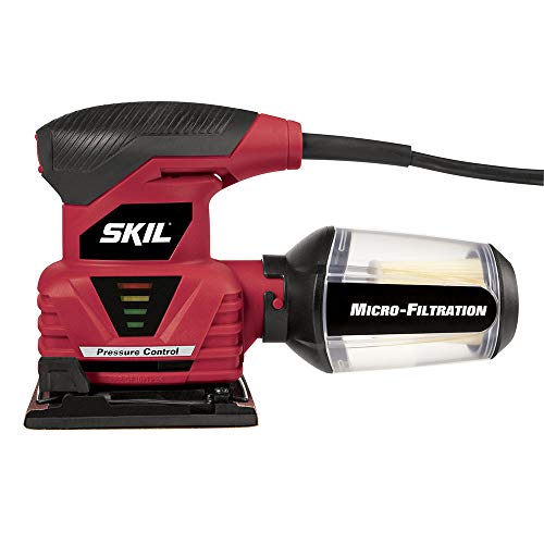 SKIL 7292-02 2.0 Amp 1/4 Sheet Palm Sander with Pressure Control