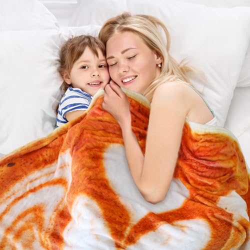 Image of Bnuitland Love Coffee Latte Blanket, 300 GSM Double Sided Giant Realistic Funny Gift Throw for Sofa Bed, Super Soft Novelty Food Blanket for Kids /Pets and Adults