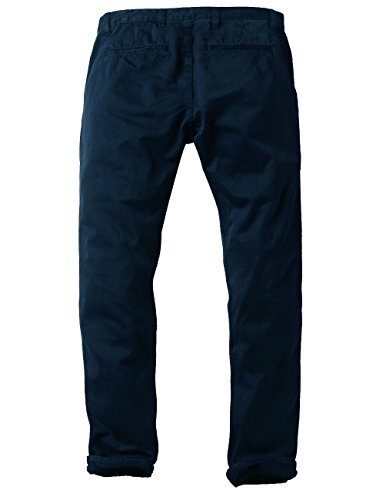 Image of Match Mens Regular-Fit Casual Flat Front Chino Pants