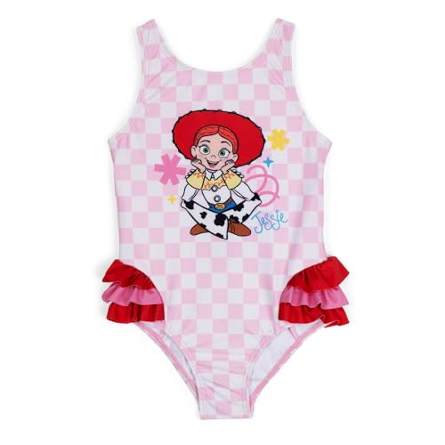 Image of Disney Toy Story Girls' One Piece Swimwear UPF 50+ Toddler to Little Kid
