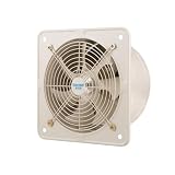 Ventilatore Di Scarico Da 10 Pollici Cucina Bagno Parete Ventilazione Silenziosa Garage Motore In Rame Ad Alta Velocità