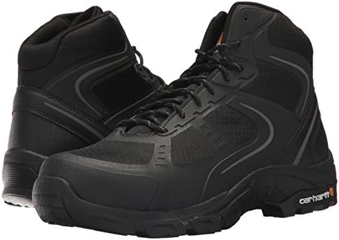 Carhartt mens Lightweight Hiker Steeltoe Industrial Boot, Black Mesh and Synthetic, 10.5 US | Image 6