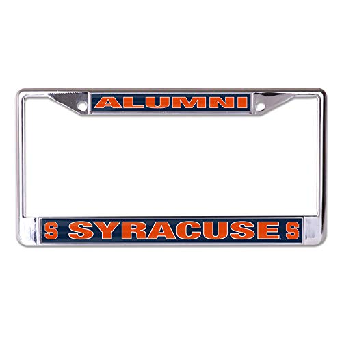 Syracuse University Alumni Chrome License Plate Frame