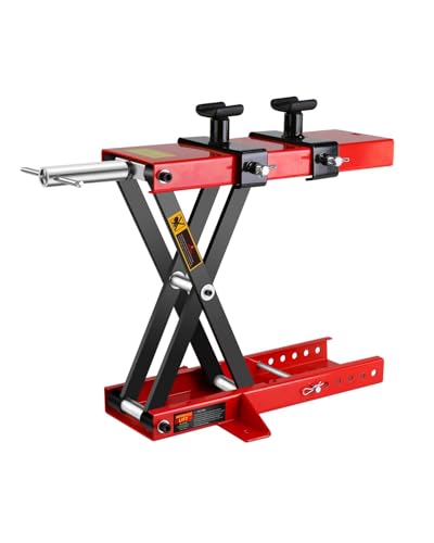 Motorcycle Lift Scissor Jack 1100LBS, Heavy Duty Bike Lift