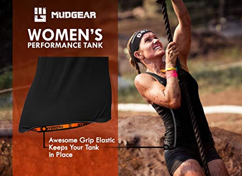 Mudgear Women's Racerback Tank For Running, Obstacle Racing, Outdoor Training, And Endurance Sports - Advanced Wicking Performance (2Xl, Gray) #TOP1