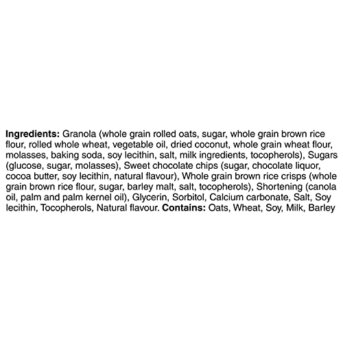 Quaker Chewy Chocolate Chip Granola Bars, 960G/33.9 Oz., (40 Count) {Imported From Canada} #TOP5