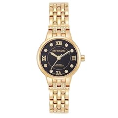 Gold Bracelet, Black Dial