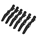 Produktbild Anself 6Pcs Haarklemmen Haarclips Friseur Clips Combi-Clip Friseur Abteilklammern aus Kunststoff Schwarz 11,3cm