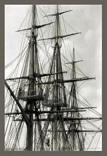Rigging of The USS Constitution Printed on Fine Art Canvas Print (20"x30")
