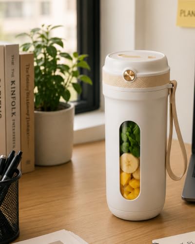 Taşınabilir Smoothie Blender USB Şarj Destekli, Spor ve Seyahat için