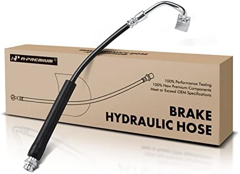 A-Premium Front Left Driver Brake Hydraulic Hose Compatible with Dodge Grand Caravan 2013-2017 Chrysler Town & Country 2013-2016 Ram C/V 2013-2014 Replace# 4683997AN