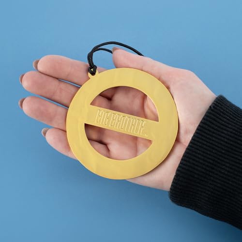 CBS Big Brother Veto Necklace, Official Metal Veto Medallion As Seen On Big Brother, Offically Licensed2