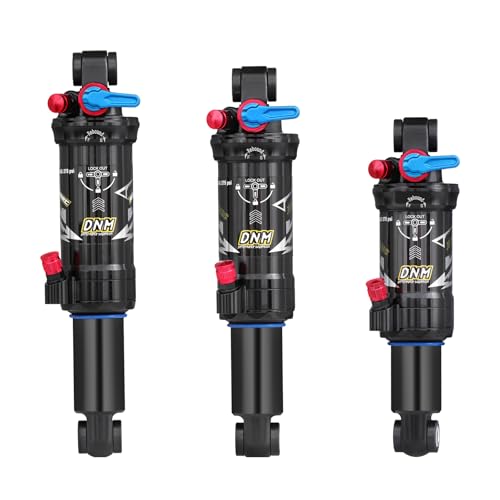 DNM AO-39RC Mtb Rear Shock Bike Air Rear Shock Rebound/Lock Out- Adjustable Air Pressure 165/190/200mm bike rear shocks (190mm)