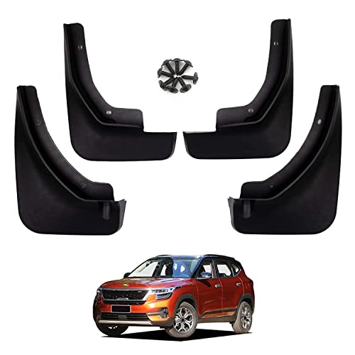 Image of Autorder Mud Flpas Splash Guards for Kia Seltos 2021 2022 2023 2024 2025 Accessories Mudflap Fender Flares Front and Rear Mud Guard Set 4PCS
