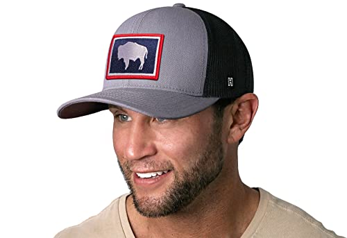 Image of HAKA State Flag Series Trucker Hat for Men & Women, Adjustable Baseball Hat, Golf Hat Snapback