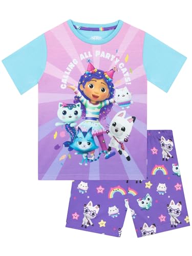 DreamWorks Gabbys Dollhouse Pajamas | Girls Short Pajamas | Gabbys Girls' Pajama Sets