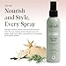 Kitsch Sea Salt Spray & Shower Cap in Palm Leaves - Texturizing Spray for Beach Waves & Waterproof, Quick-dry Hair Cap Set | Nourishing, Frizz Control, Volumizing Hair Care Bundle | Gifts For Women