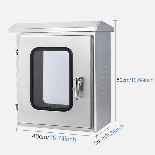 Boîte de distribution en acier inoxydable brossé haut de gamme